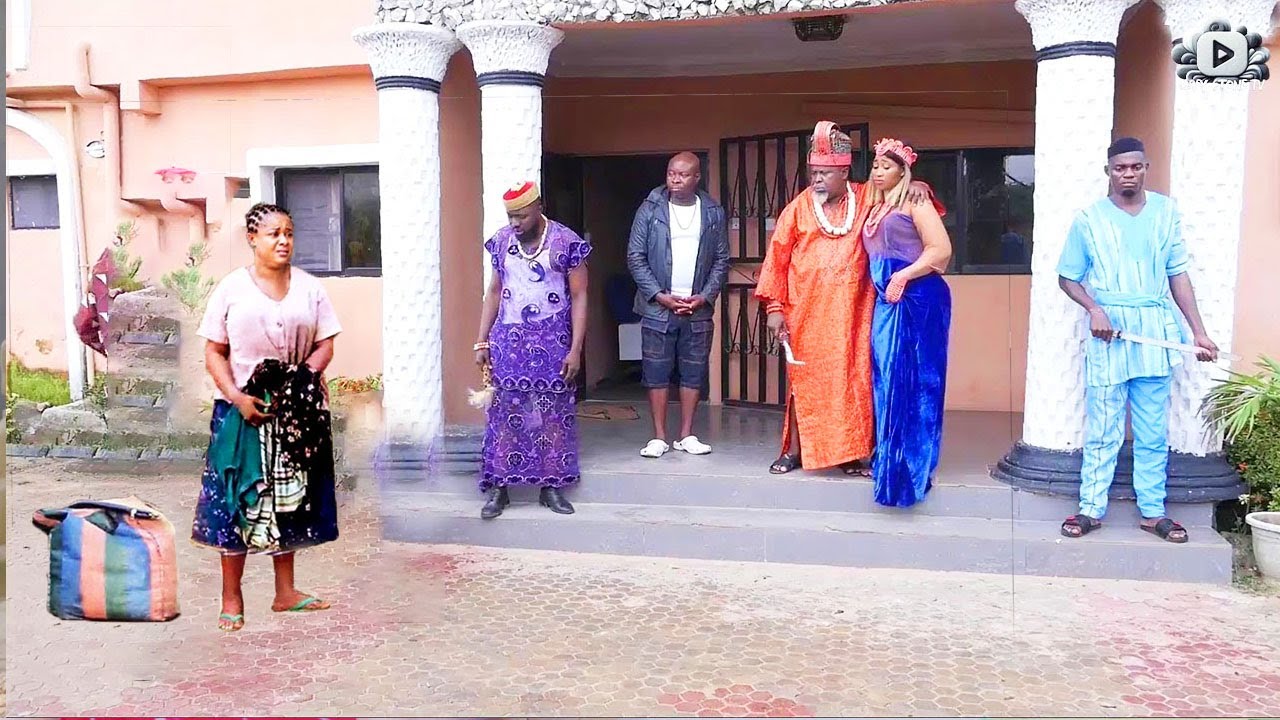 The King & Queen Drove The Poor Girl Out Nt Knowing She's Pregnant For The Prince- Nigerian Movie