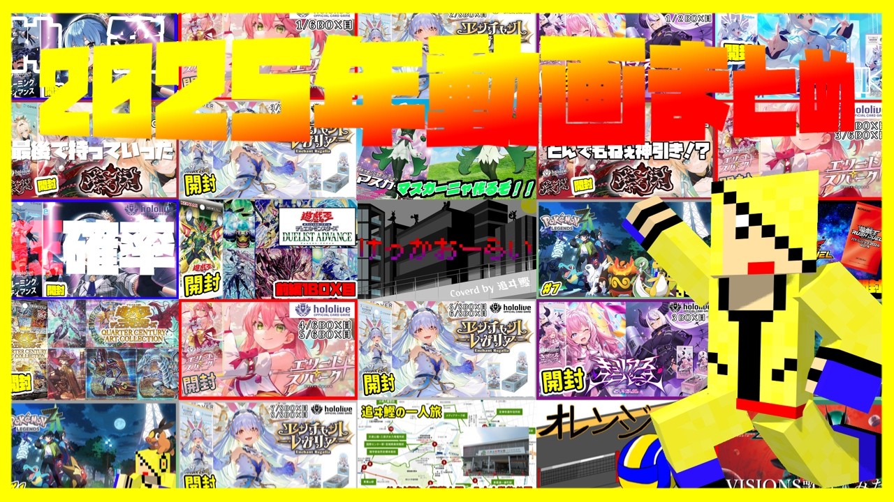 2025年を振り返る！追ヰ鰹Ch.総集編～！