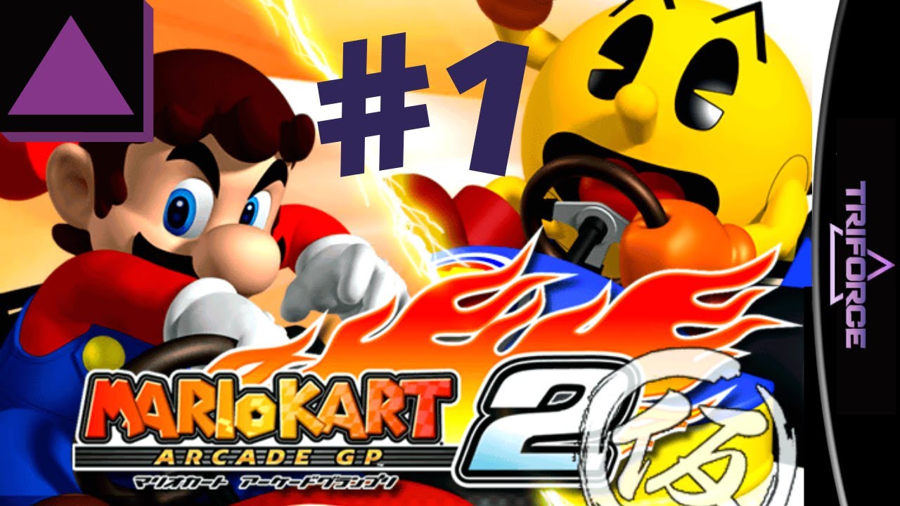 MARIO KART ARCADE GP 2 - Longplay Parte 1 (TRIFORCE)