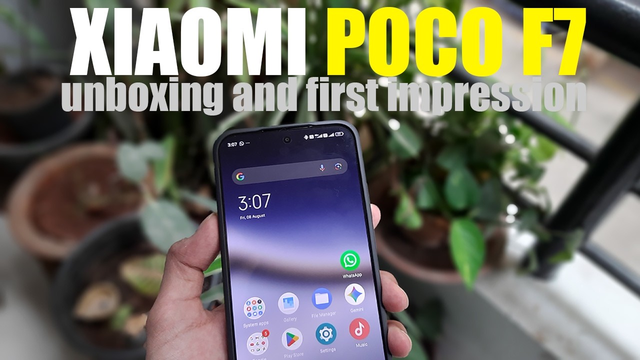POCO F7 -  Unboxing and Quick Review | TechSoSimple