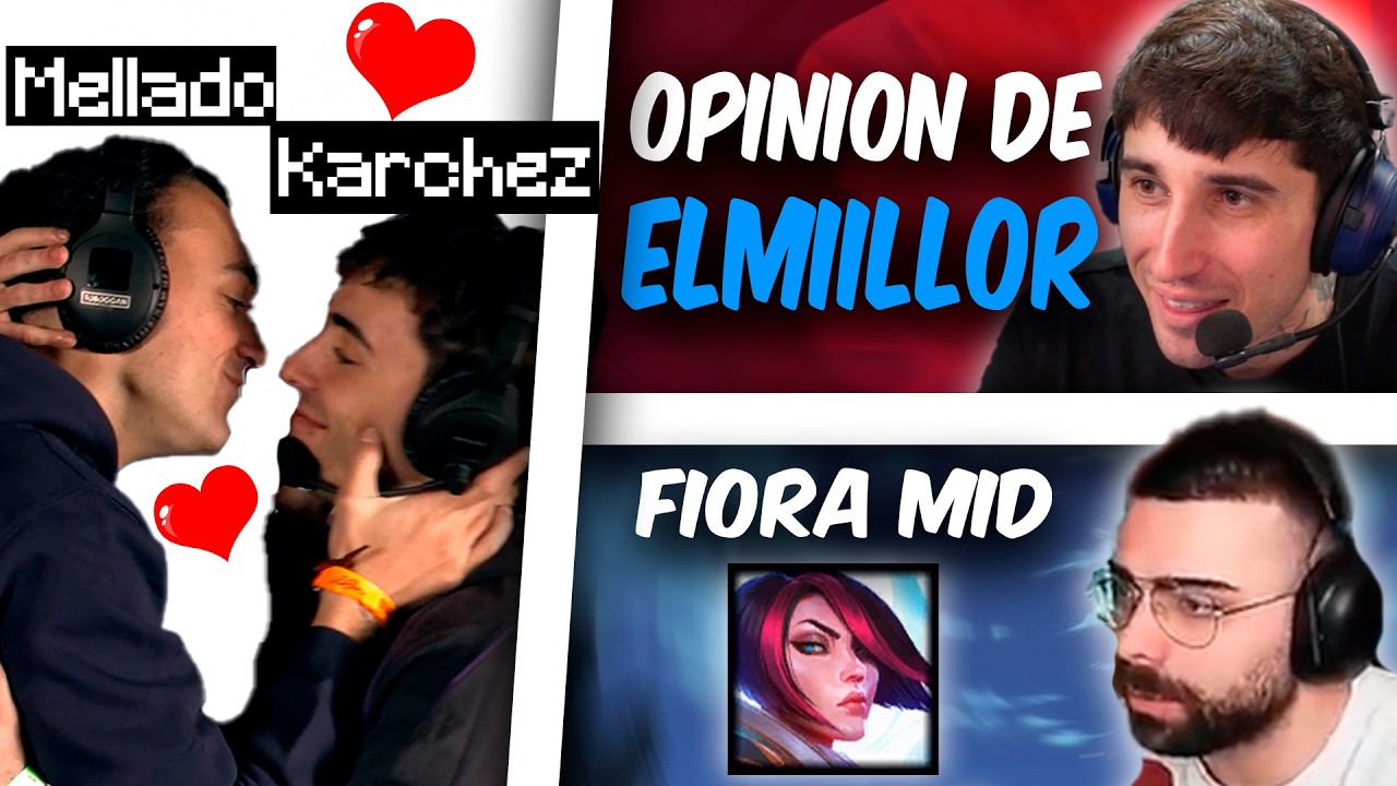 MELLADO y KARCHEZ KISSCAM | Mejores Clips LOL Español