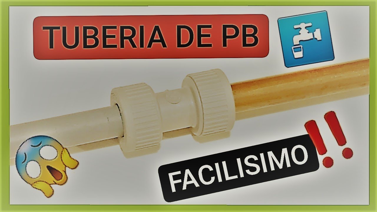 TUBERIA DE POLIBUTILENO para FONTANERÍA y transición a COBRE, FACILISIMO!!!  2020