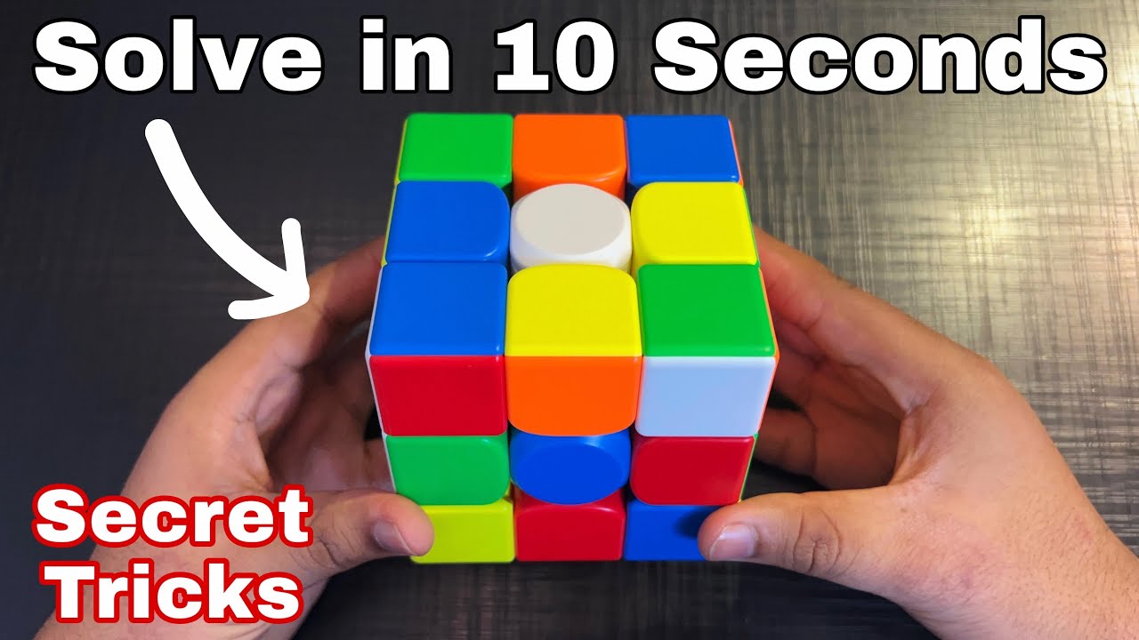 How to Solve a Rubik&rsquo;s Cube in 10 Seconds &ldquo;Tips & Tricks&rdquo;