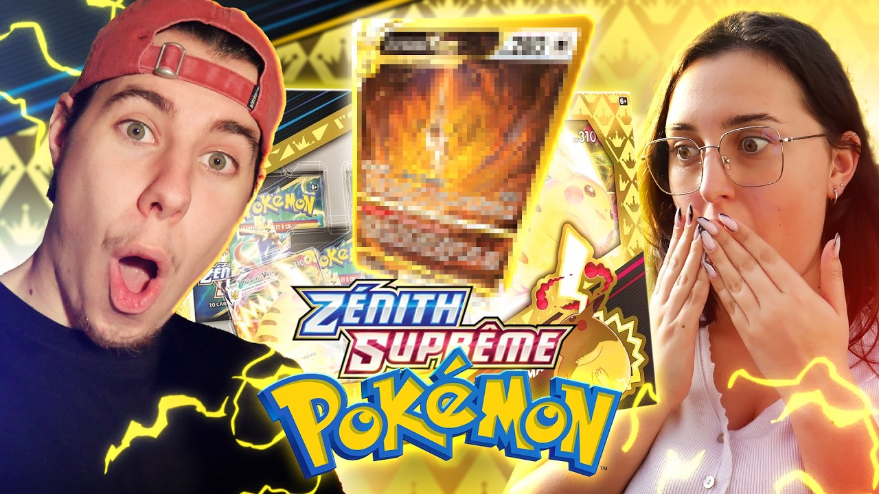 MEILLEURE OUVERTURE POKEMON ! COFFRET PIKACHU VMAX ZENITH SUPREME !