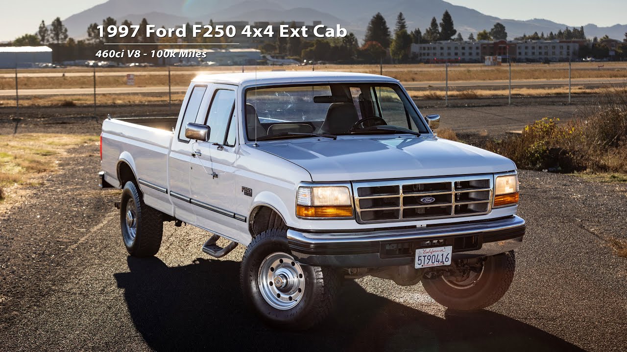 Последний Aero: Ford F250 4x4 Ext Cab Tour & Drive 1997 года
