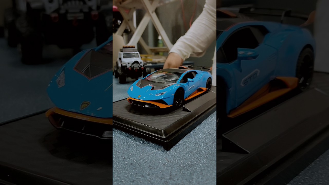 LAMBORGHINI HURACAN STO DIE CAST MODEL CAR #lamborghini #huracan #diecast #youtube #subscribe #toys