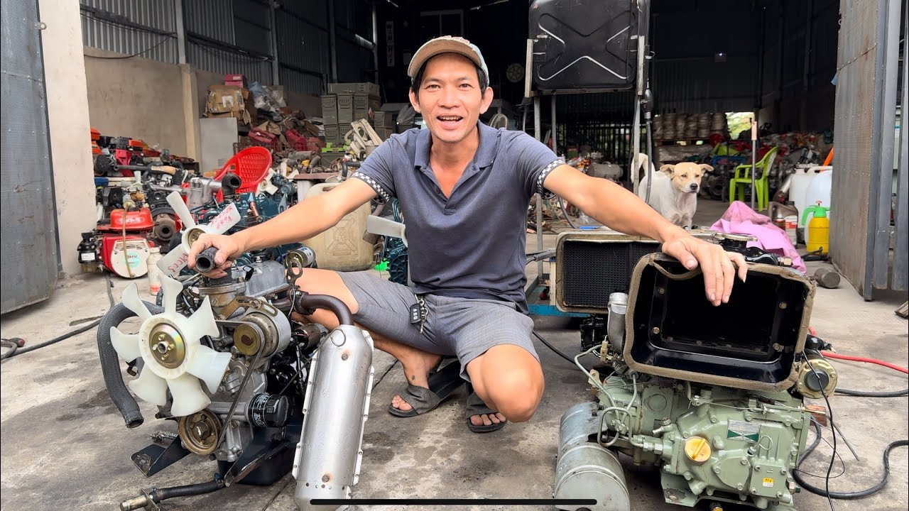 Động Cơ Kubota D1005, Yanmar 2H66, Mitsubishi C45, Iseki E249 LH 0908875468