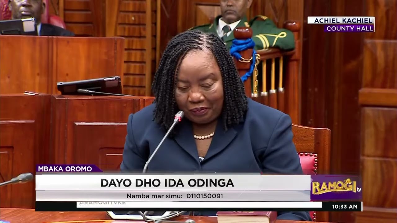 Ida Odinga: Lony ma aseyudo e ngimana duto miya mijingo mar tiyo ne piny Kenya kod piny mangima
