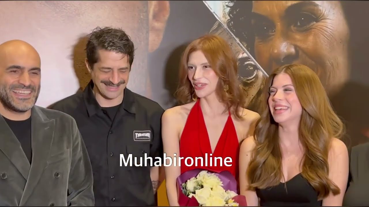 Cam Sehpa film galasında toplu röportaj!! 