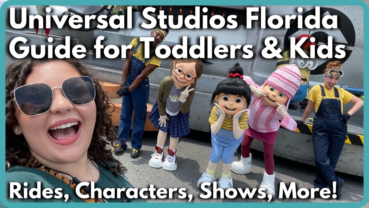 Путеводитель по Universal Studios Florida для малышей и детей (аттракционы, персонажи, шоу) | Uni...