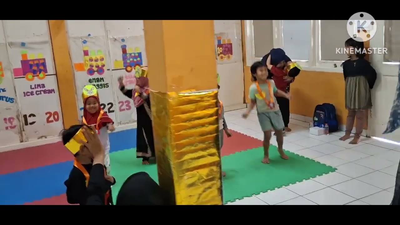 vania ikut Toodler fun playdate di TK Islam Amanah Bangsa#belajar #Education##TK