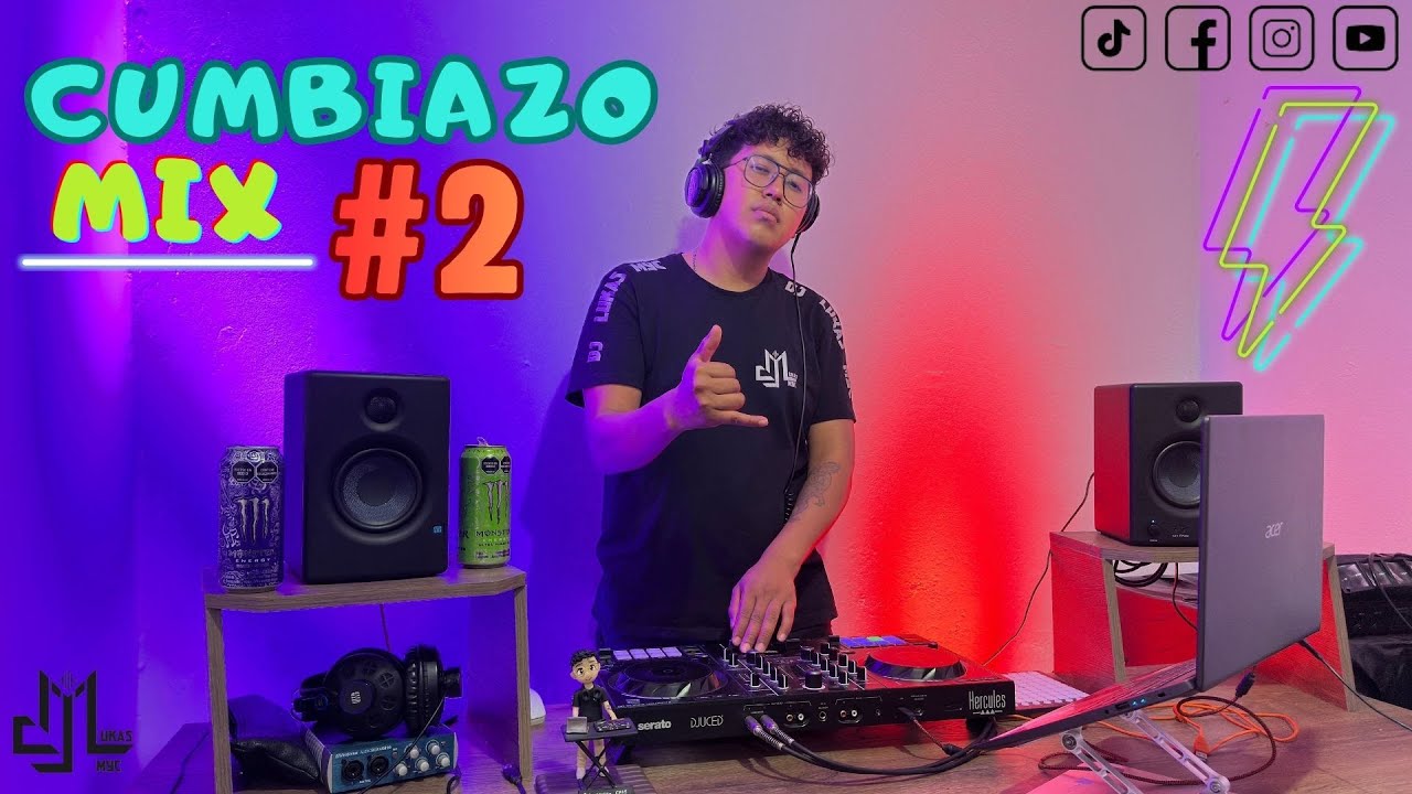 CUMBIAZO MIX #2-DJ LUKAS MYC (Tiro Tiro - Damas Gratis, La Cumbia en ingles, Quiéreme Sonido Master)