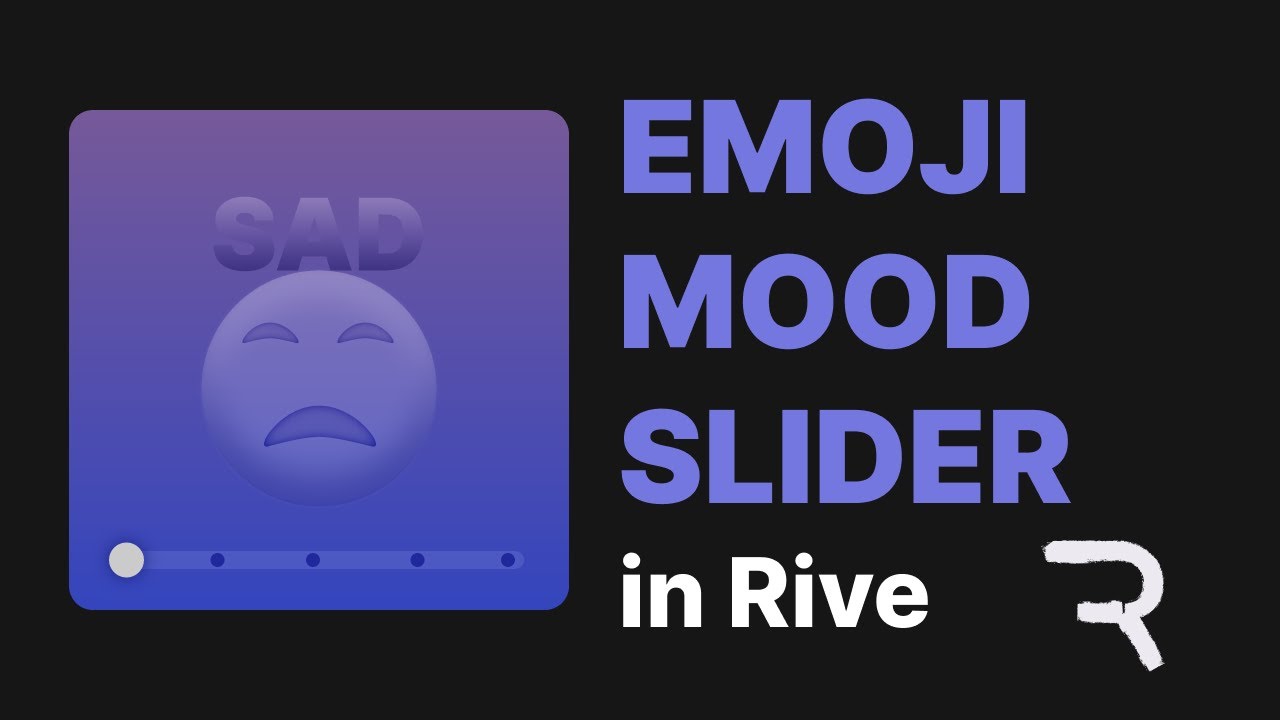 Rive Animation for Beginners – Mood Slider with Blend States