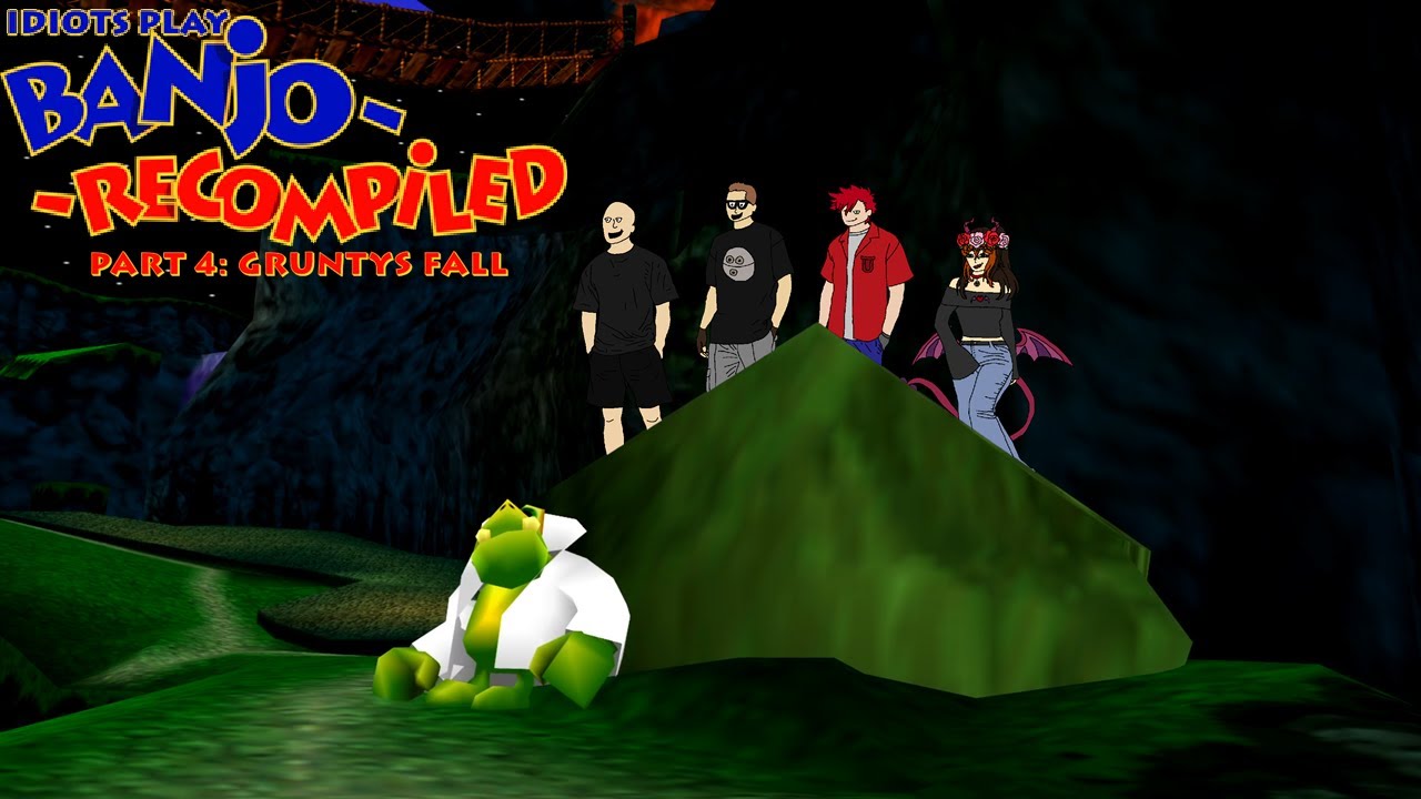 Idiots Play Banjo-Kazooie Recompiled Part 4: Grunty's Fall