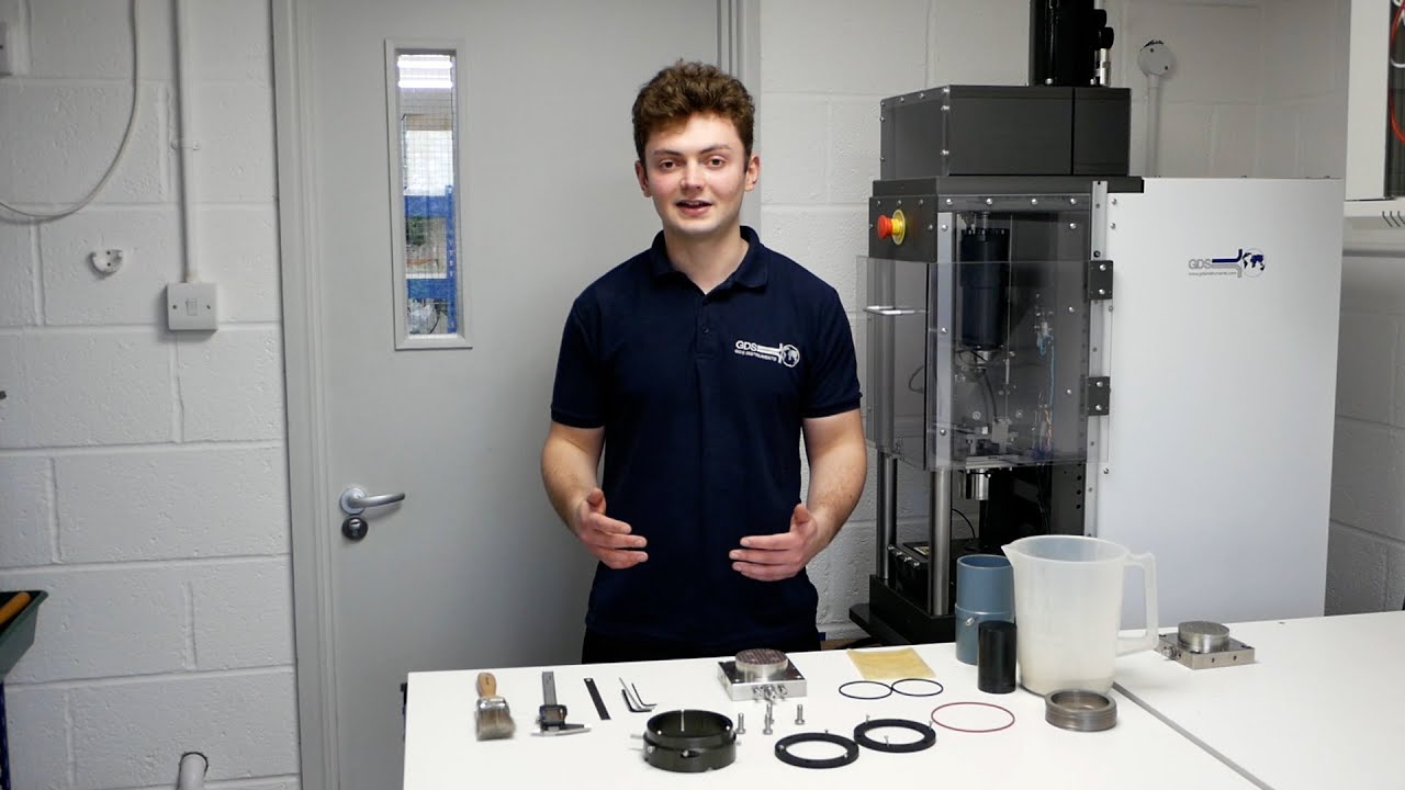 Sample Preparation for GDS' Electromechanical Dynamic Cyclic Simple Shear Device (EMDCSS)