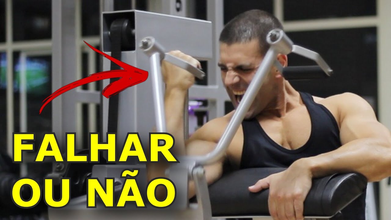 IR ATÉ A FALHA REALMENTE MAXIMIZA HIPERTROFIA? (atualizado)