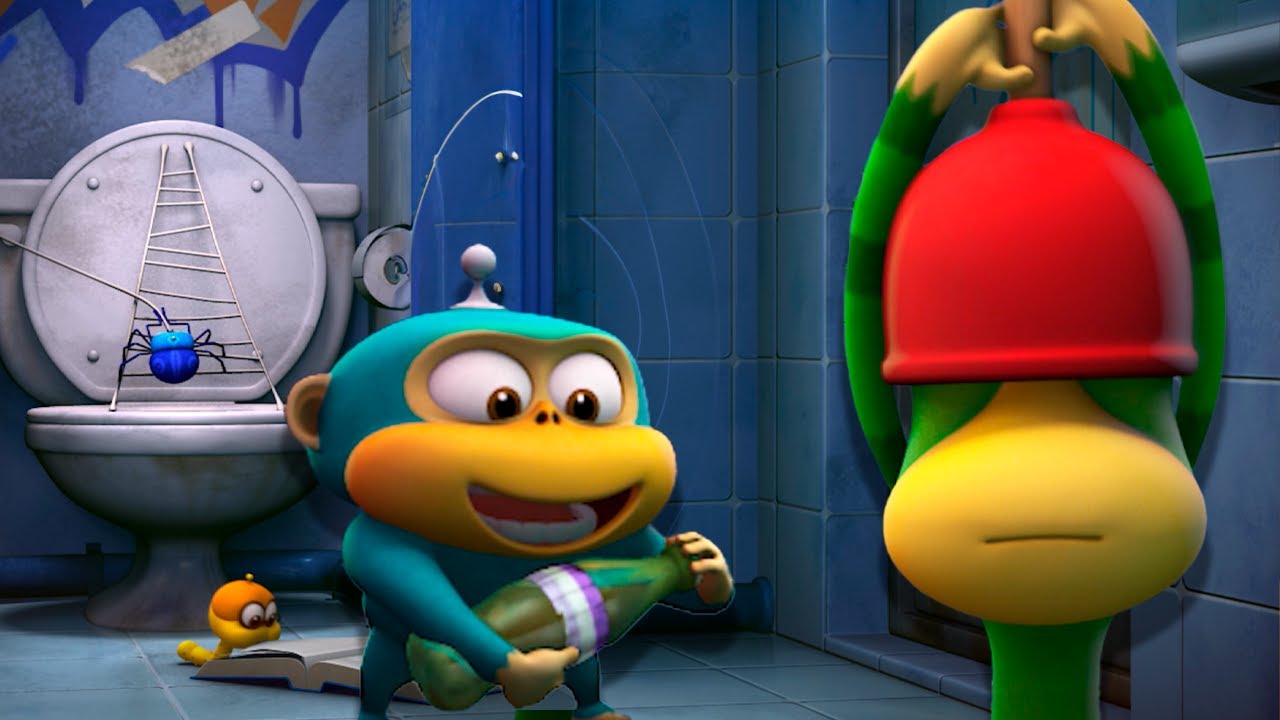 Funny Animated Cartoon - Alien Monkeys 👽 Compilation - Animation for Kids | WOW CLUB