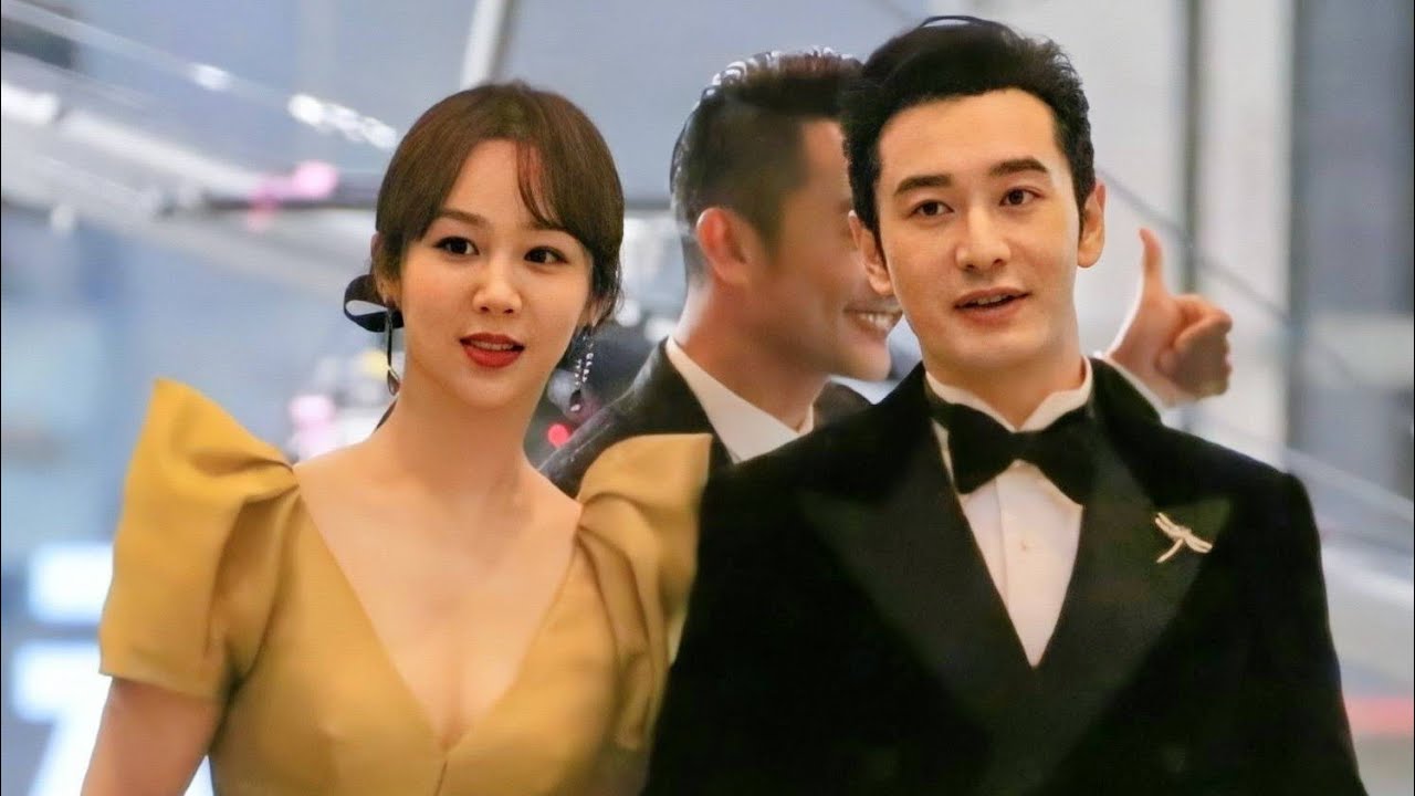 YANG ZI AND HUANG XIOAMING THE GOLDEN ROSTER AWARD