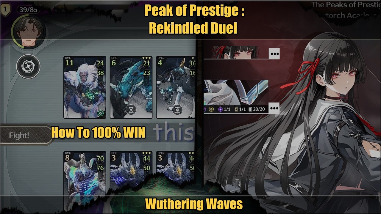100% WINRATE Card I Use In Peaks of Prestige : Rekindled Duel | Wuthering Waves 3.0