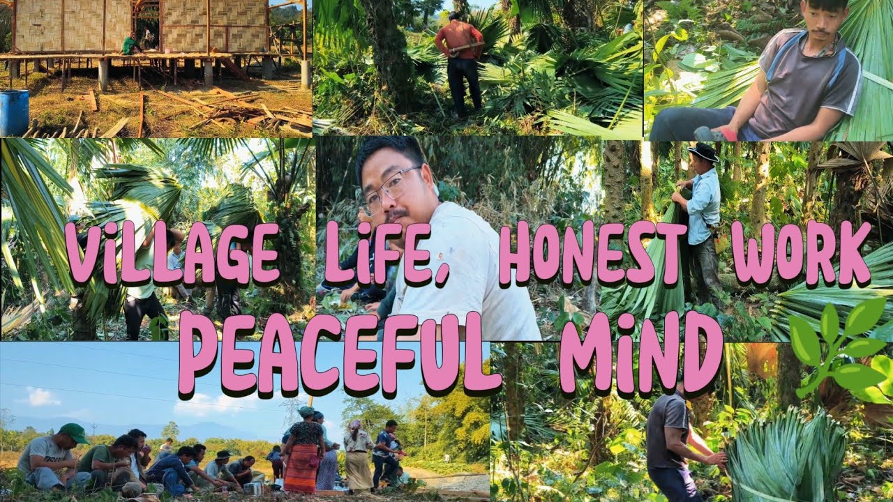 Village life, honest work peacefully mind