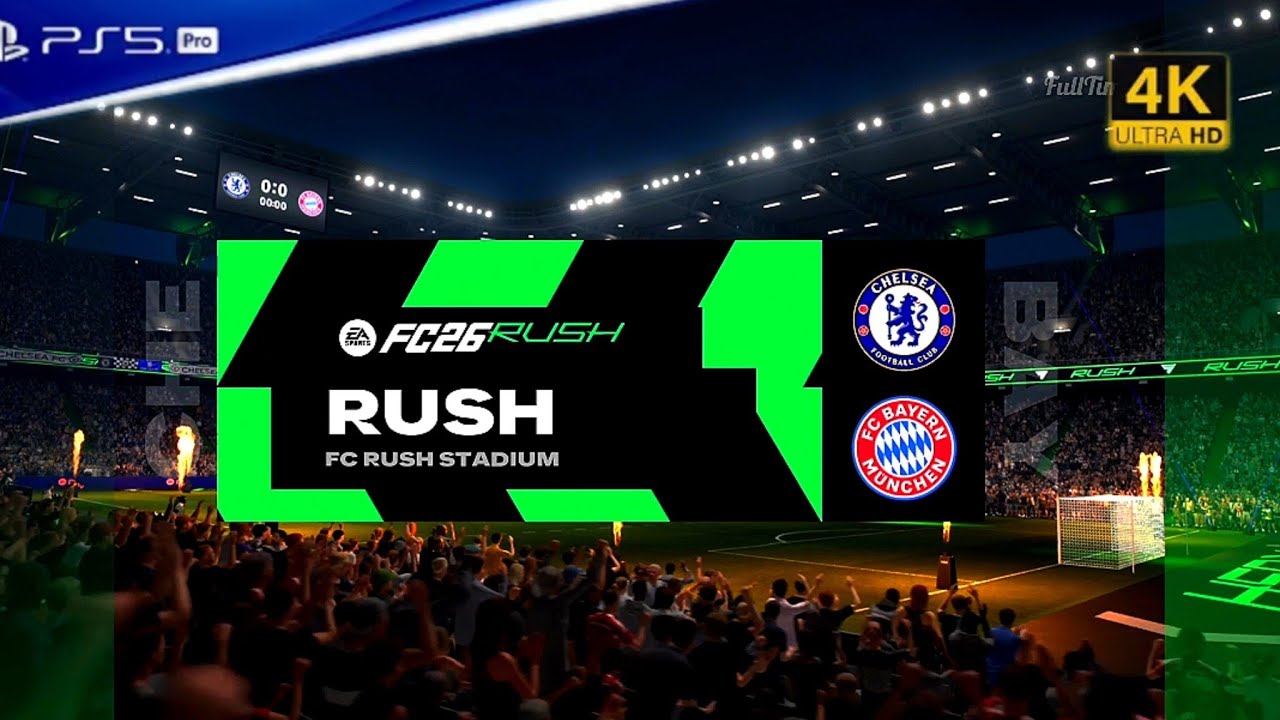 Chelsea vs Bayern Munich 🔥 Intense Rush Match | FC 26 PS5 Gameplay