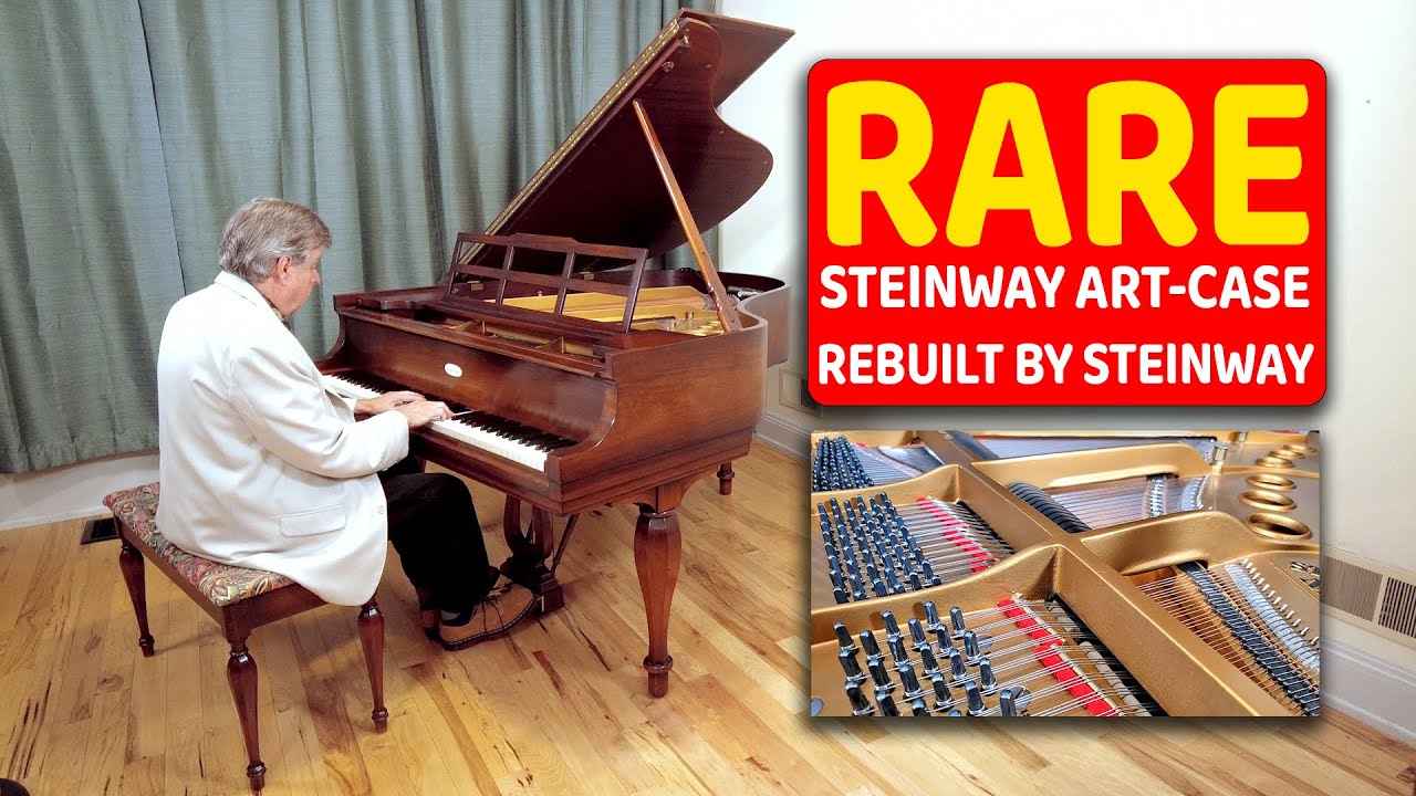 Rare Steinway Art-Case Piano for Sale - Rebuilt by Steinway Experts