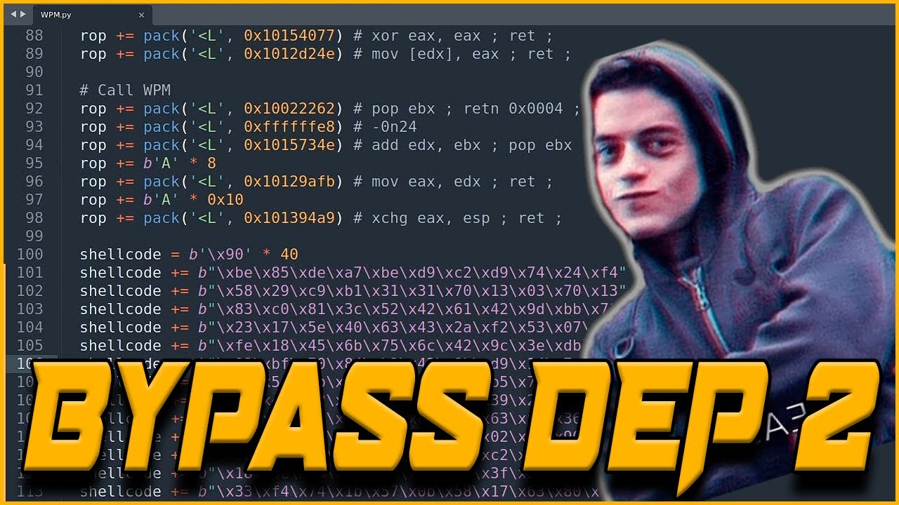 Exploit Development 5 - DEP Bypass with WriteProcessMemory