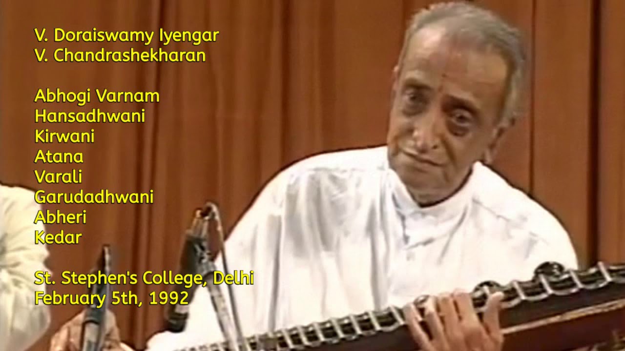 V. Doraiswamy Iyengar - Live in Delhi 1992