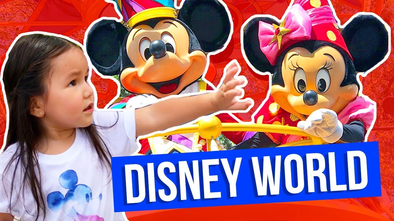 MINNIE Y MICKEY NOS SALUDAN EN MAGIC KINGDOM ORLANDO | KARLA CELIS VLOGS