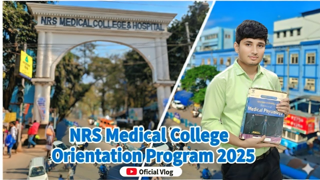 🎥 Orientation Programme at NRS Medical College | MBBS Freshers Vlog 2025 @studywithrajibmbbs 