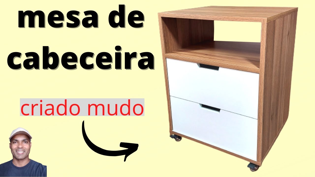 mesa de cabeceira (criado mudo)