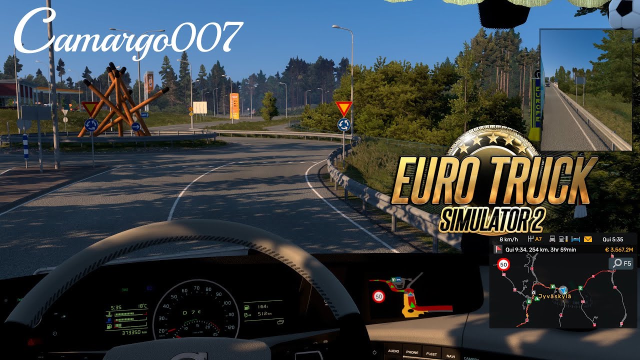 Euro Truck Simulator 2 = 25*0864 - Viajando pela Europa
