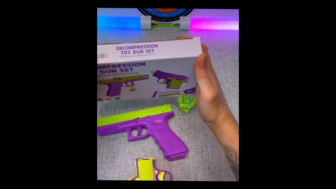 Shell Ejecting Toy Gun Stress Reducing Toys #toy #toys #toyguns #unpacking #unboxing #shots #shoot