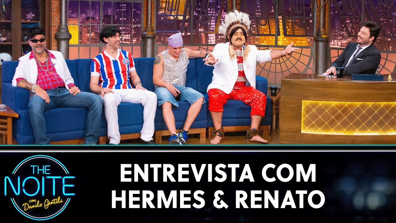 Entrevista com Hermes e Renato | The Noite (22/04/22)