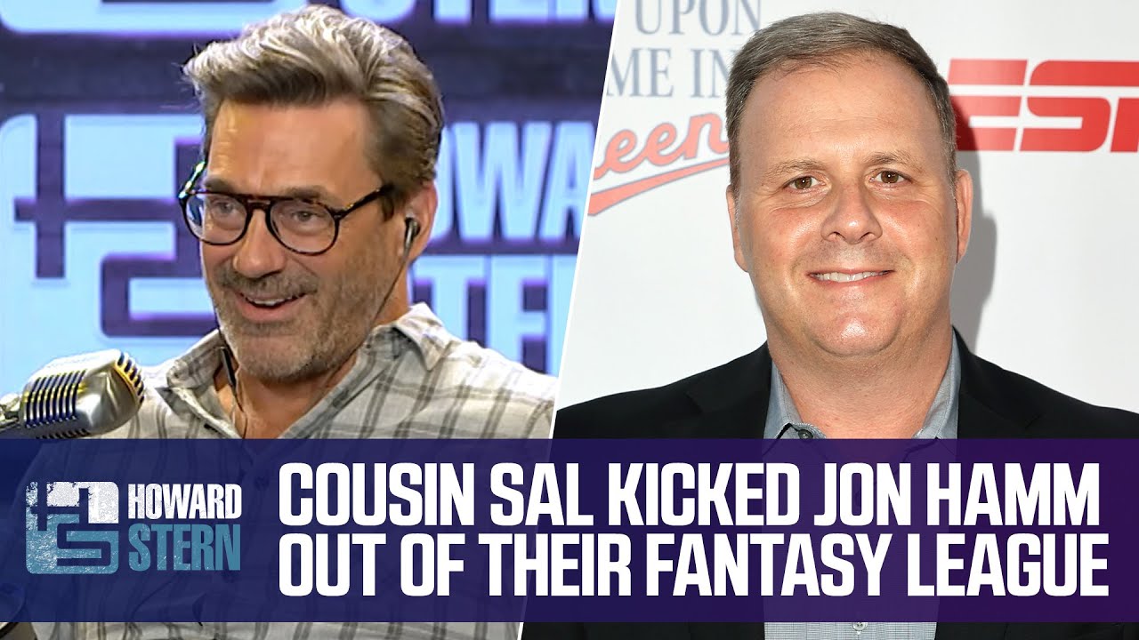 How Jimmy Kimmel&rsquo;s Cousin Sal Kicked Jon Hamm Out of Their Fantasy Football League