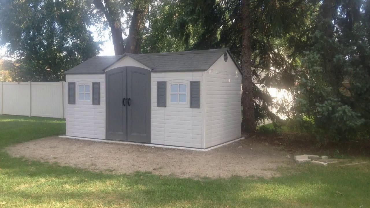 Lifetime 6446 Outdoor Storage Shed Amazon Review 2020