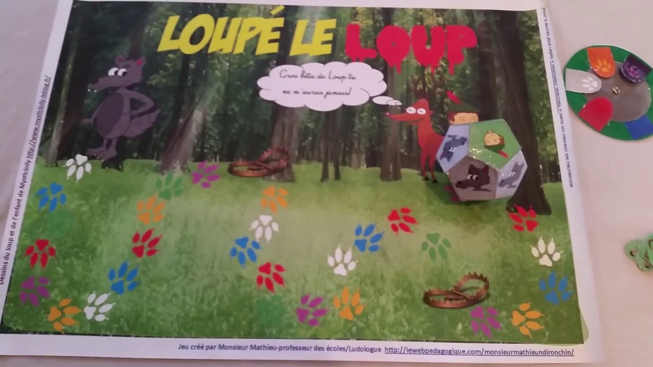 Loup&eacute; le loup un jeu de maths pour tous les niveaux