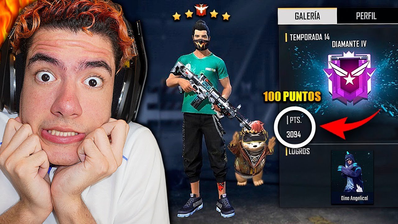 ESTOY A 100 PUNTOS DE LLEGAR A HEROICO EN ESTA TEMPORADA DE FREE FIRE | TheDonato
