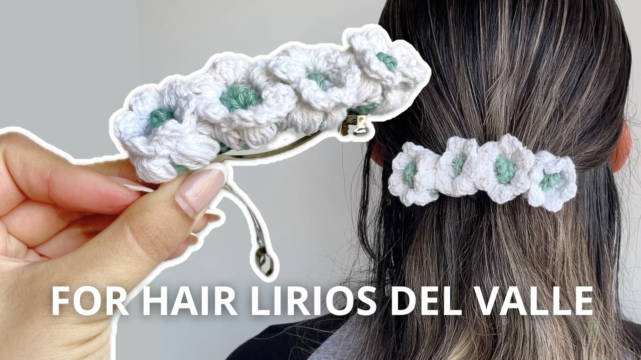 Me Tejí Lirios del Valle para mi Cabello ¡No Te Lo Puedes Perder! | Tutorial desde CERO