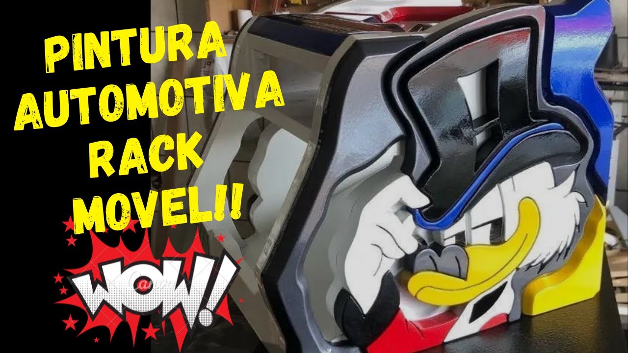 PINTURA AUTOMOTIVA RACK MOVEL PERSONALIZADO!!! PASSO A PASSO!!!