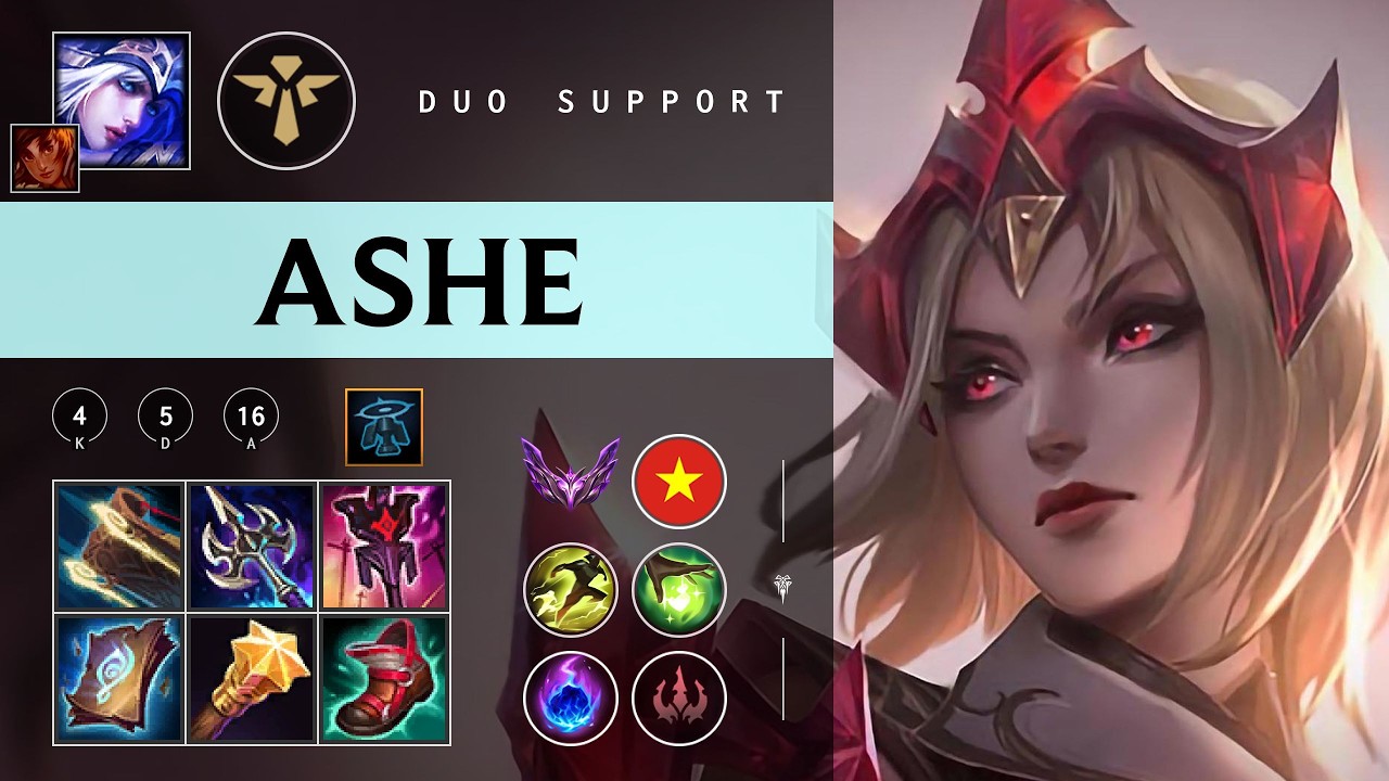 Ashe Support vs Thresh - VN Master Patch 26.05