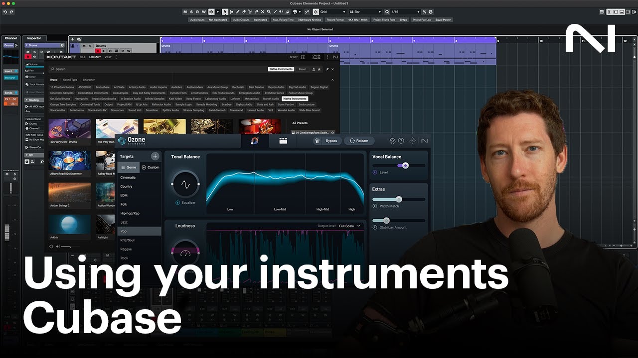 How to use Native Instruments tools with Cubase | Native Instruments