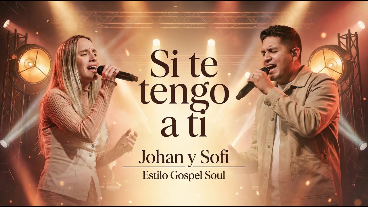 SI TE TENGO A TI - Gospel Soul Cover (Johan y Sofi | Versión 90s)
