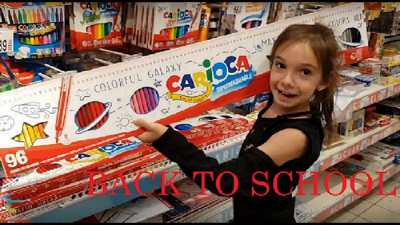 Back to SCHOOL Cumparam Rechizite Scolare HAUL Carrefour