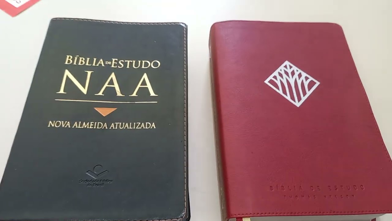 BÍBLIA DE ESTUDO NAA   X  THOMAS NELSON. REVELADO, QUAL É A MELHOR?🤔