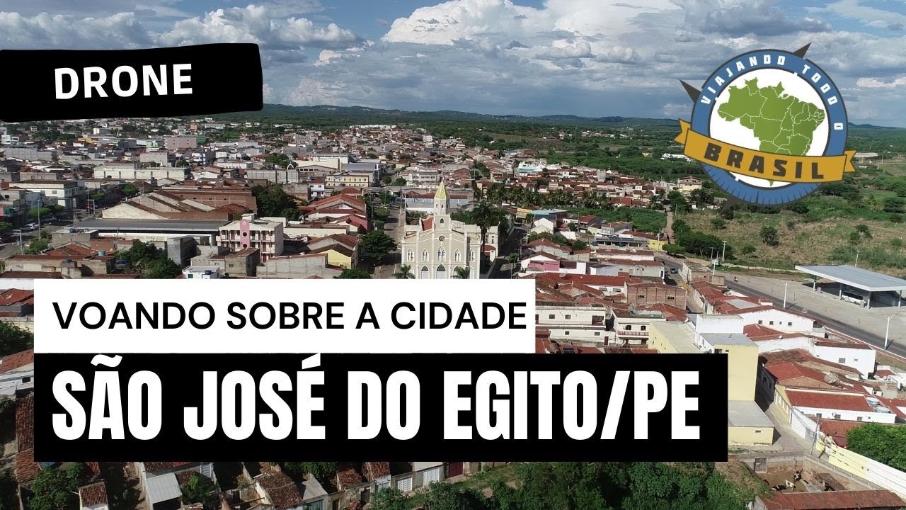 São José do Egito/PE - Drone - Viajando Todo o Brasil