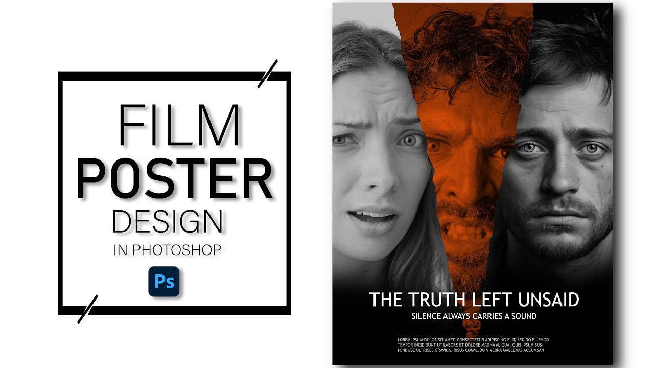 How to Design a Cinematic Film Poster in Photoshop (Step by Step)