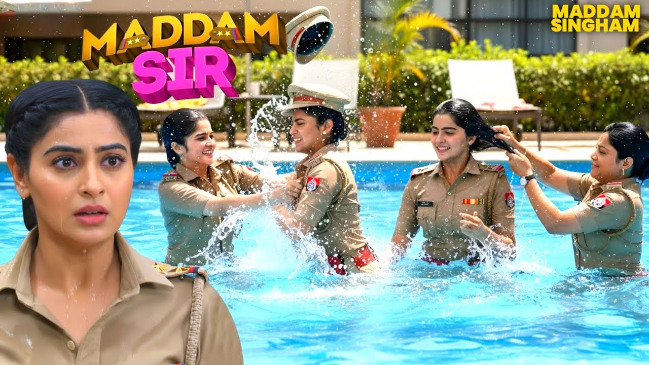 #holi में Swimming Pool में हुई Haseena की लड़ाई | Madam Sir | New Episode | #madamsir #latestepisode