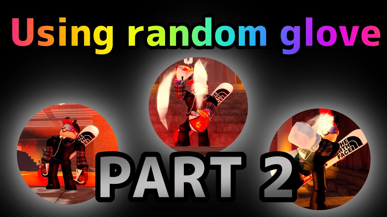 【Roblox Boxing League】Using Random Gloves!! ※Part2