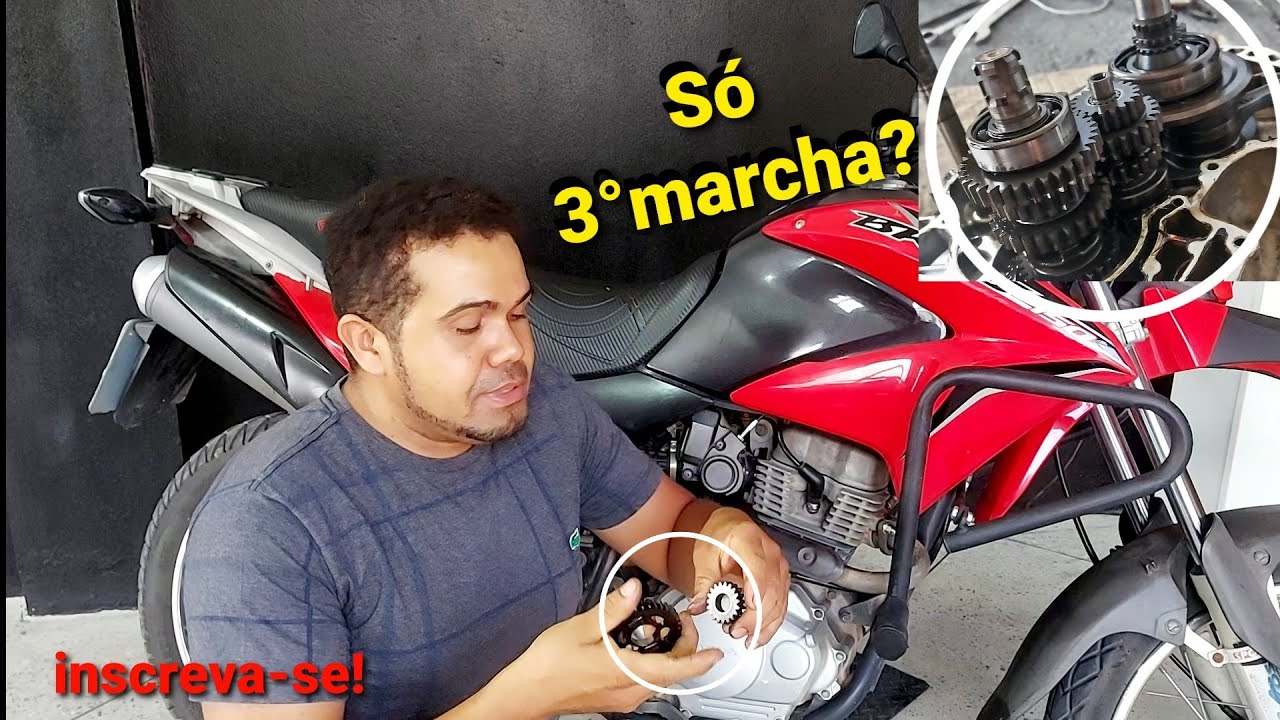 Bros ou titan com roncado (Barulho) na terceira marcha. Entenda porque isso acontece tanto